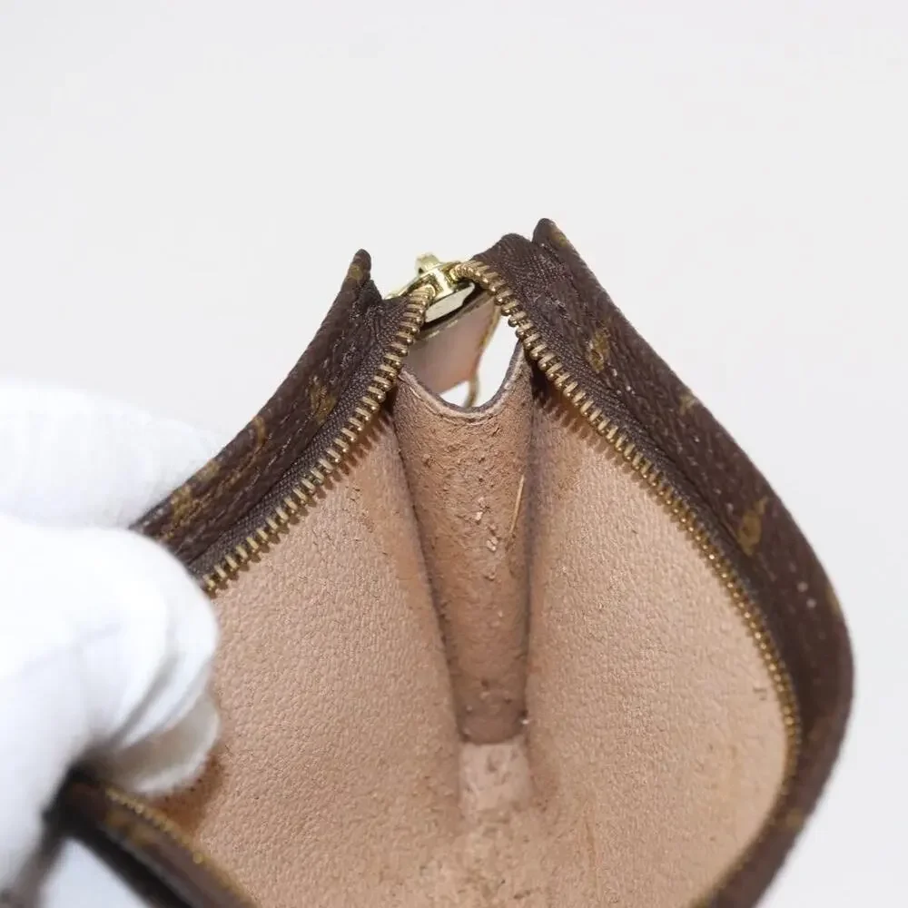 Louis Vuitton Monogram Bucket PM Accessory Pouch Brown